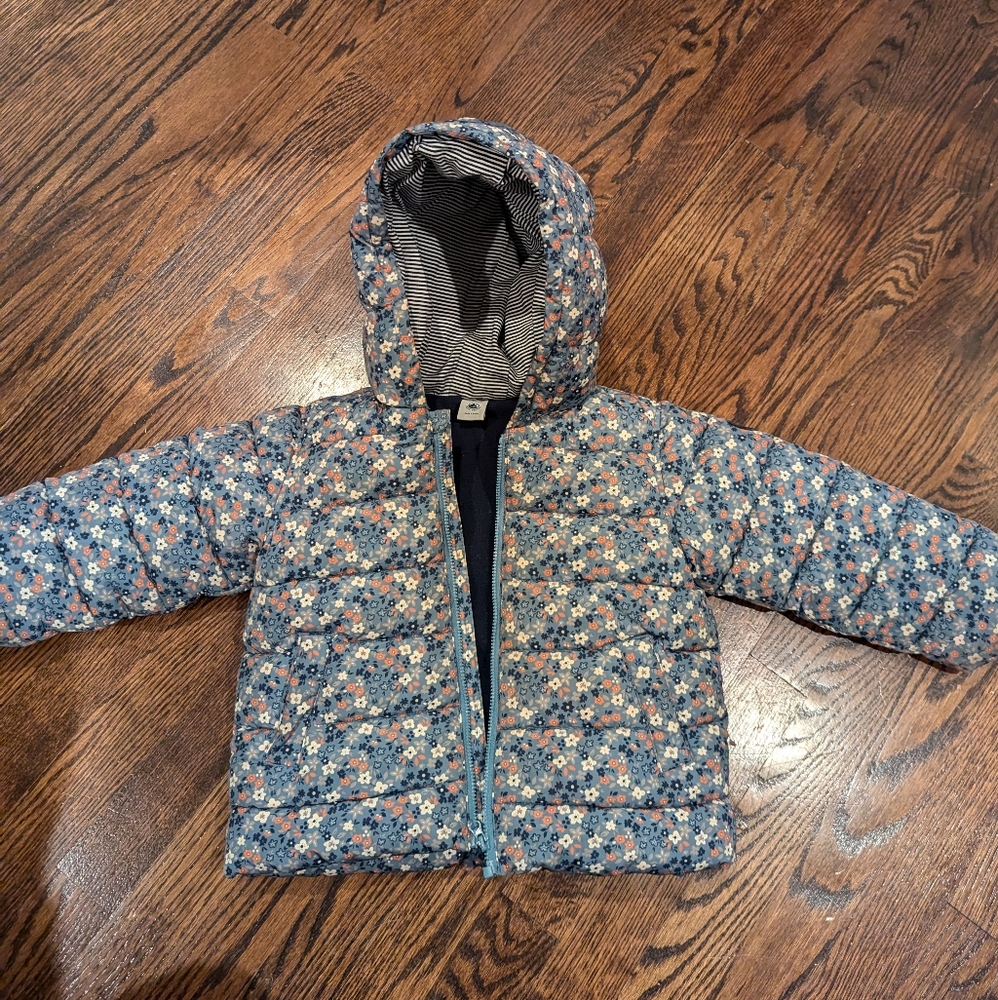 Petit Bateau warm girl coat 36m